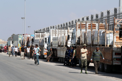 Άνοιξε το πέρασμα της Ράφα - Στη Λωρίδα της Γάζας τα πρώτα 20 φορτηγά με ανθρωπιστική βοήθεια
