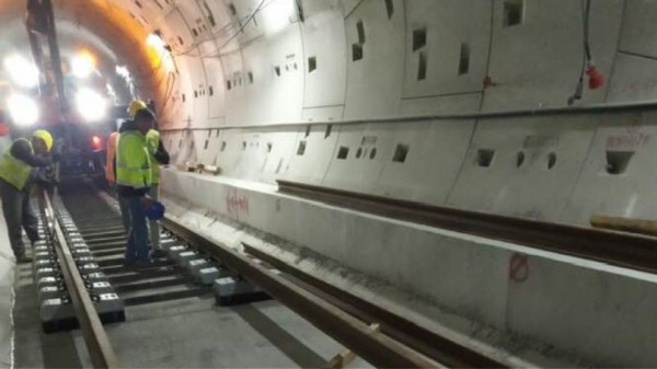 Μετρό Θεσσαλονίκης: Μπήκαν οι πρώτες ράγες στην επέκταση προς Καλαμαριά