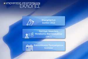 Δημοψήφισμα: Στο ekloges.ypes.gr τα αποτελέσματα