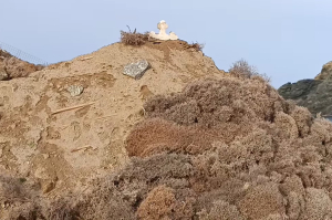 Μύκονος: Έθαψαν κάτω από άμμο και φρύγανα την εκκλησία στη βίλα του Αντώνη Ρέμου