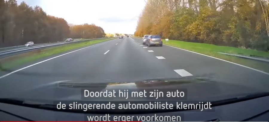 Ολλανδία: Την τράκαρε επίτηδες και τελικά της έσωσε τη ζωή (βίντεο)