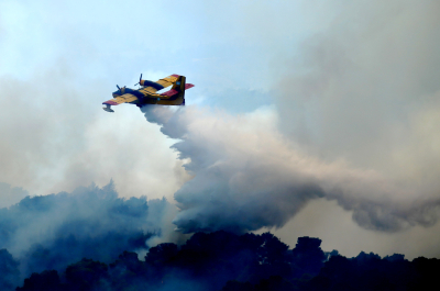Φωτιά στην Αρκαδία: «Σηκώθηκαν» πυροσβεστικά αεροπλάνα