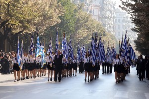 Θεσσαλονίκη: Ολοκληρώθηκε η μαθητική παρέλαση για την 28η Οκτωβρίου
