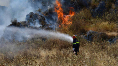 Ροδόπη: Μαίνεται για 21ημέρα η φωτιά στο Παπίκιο Όρος - Drone καταγράφει την καταστροφή