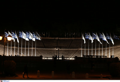 Μαγεύει ο νέος φωτισμός του Παναθηναϊκού Σταδίου (εικόνες)