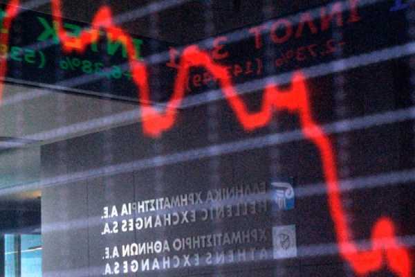 Με πτώση 1,59% έκλεισε το Χρηματιστήριο Αθηνών