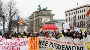 Διαδήλωση υπέρ του Πουτζντεμόν στο Βερολίνο