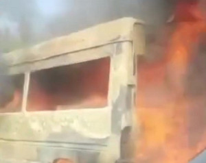 Φωτιά τώρα σε σχολικό στην Εθνική Οδό, σπεύδει η πυροσβεστική (Αποκλειστικό βίντεο)