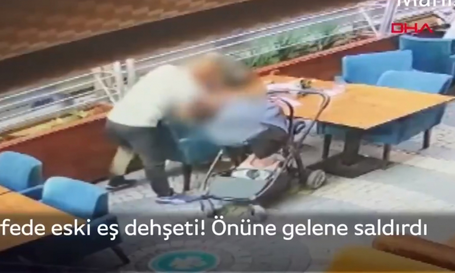 Τουρκία: Βίντεο που κόβει την ανάσα – Άγριος ξυλοδαρμός γυναίκας από τον πρώην της δίπλα στο παιδί τους
