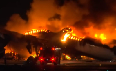 Συντριβή αεροσκάφους στην Ιαπωνία: Οι πιλότοι δεν γνώριζαν για τη φωτιά, τους το είπε το πλήρωμα