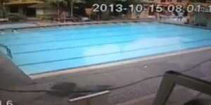 Πραγματικα απίστευτο αυτό που συμβαίνει σε μια πισίνα όταν γίνεται σεισμός;