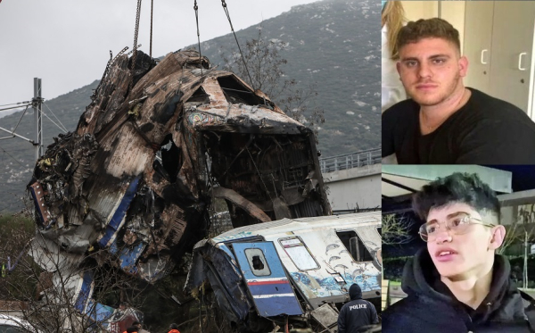 Οι δύο ήρωες των Τεμπών: Ο 20χρονος Ανδρέας και ο 18χρονος Άγγελος που έσωσαν δεκάδες επιβάτες