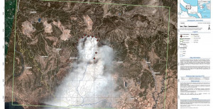 Φωτιά στην Εύβοια: Η πρώτη δορυφορική φωτογραφία από το Copernicus (pic)