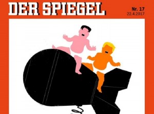 Spiegel: Τα... μωρά Κιμ Γιονγκ Ουν και Ντόναλντ Τραμπ παίζουν με τα πυρηνικά