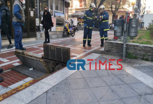Έκρηξη σε υποσταθμό της ΔΕΗ στο κέντρο της Θεσσαλονίκης
