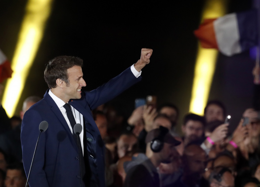 Γαλλικές Εκλογές: Στο 58,5% ο Εμάνουελ Μακρόν, τα οριστικά αποτελέσματα