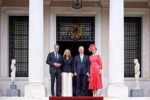 Μητσοτάκης: Συνάντηση με το βασιλικό ζεύγος του Βελγίου, τι συζήτησαν
