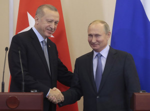 Συρία: Πούτιν, Ερντογάν και Άσαντ χαμογελούν για τη συμφωνία - Επιβεβαιώθηκε η απομάκρυνση των Κούρδων