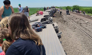 ΗΠΑ: Εκτροχιασμός τρένου κοντά στο Κάνσας Σίτι, φόβοι για πολλούς νεκρούς