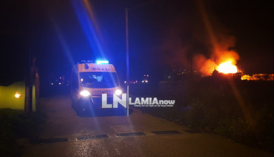 Λαμία: Έκρηξη και τραυματίες σε φλεγόμενη αποθήκη με φιάλες υγραερίου! Εκκενώθηκαν σπίτια (vid)