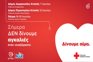 Η Λουξ και ο Ελληνικός Ερυθρός Σταυρός συνεχίζουν τις προγραμματισμένες αιμοδοσίες