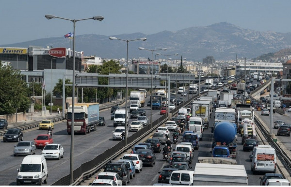 Κυκλοφοριακές ρυθμίσεις στην Αθηνών - Λαμίας από τη Δευτέρα 16 Σεπτεμβρίου