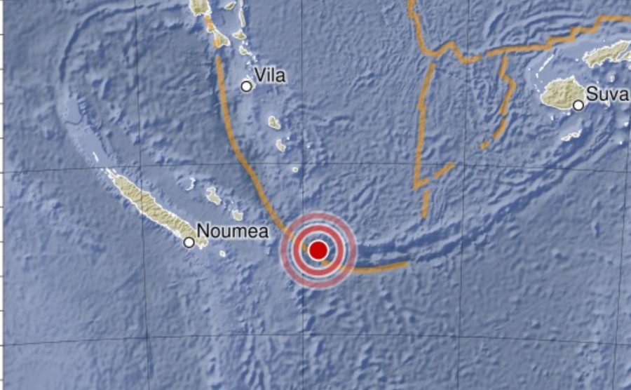 Νέα Καληδονία: Σεισμός μεγέθους 7 Ρίχτερ, προειδοποίηση για τσουνάμι