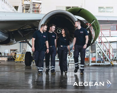Η AEGEAN δημιουργεί σήμερα τους μηχανικούς αεροσκαφών του αύριο με ένα νέο Πρόγραμμα Υποτροφιών