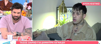 Τάσος Ξιαρχό: «Ο Δημήτρης Λιγνάδης είχε δύο ανήλικα παιδιά στο σπίτι του, όταν με κάλεσε» (βίντεο)