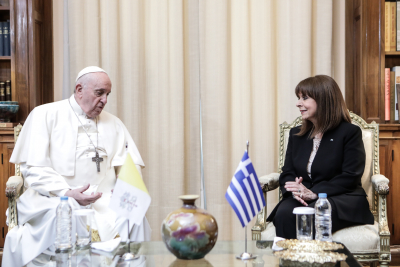 Πάπας Φραγκίσκος: «Χωρίς την Ελλάδα ο κόσμος δεν θα ήταν αυτό που είναι σήμερα»