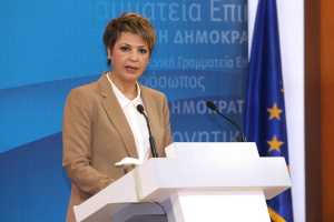 Όλγα Γεροβασίλη: Στόχος η διοικητική ανασυγκρότηση