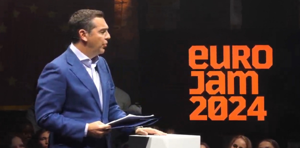 ΕuroJam 2024: Δείτε live την ομιλία του Αλέξη Τσίπρα για την Ευρώπη
