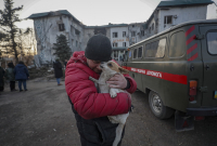«Καταφύγιο» στη Ρωσία αναζητούν γάτες και σκύλοι που εγκαταλείφθηκαν στην ανατολική Ουκρανία