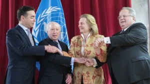 Στην έδρα του ΟΗΕ στη Βιέννη η συνάντηση Κοτζιά-Ντιμιτρόφ-Νίμιτς