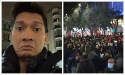 Πολυτεχνείο: Πρωταγωνιστής των «Αναλώσιμων» στην πορεία της Θεσσαλονίκης (βίντεο)