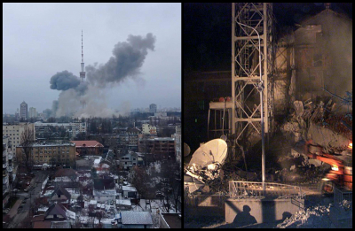 Ο βομβαρδισμός στο Κίεβο που ξύπνησε μνήμες από την επέμβαση του ΝΑΤΟ στο Βελιγράδι
