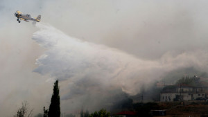 Φωτιά στα Βασιλικά της Κέρκυρας - Δίνει μάχη η Πυροσβεστική