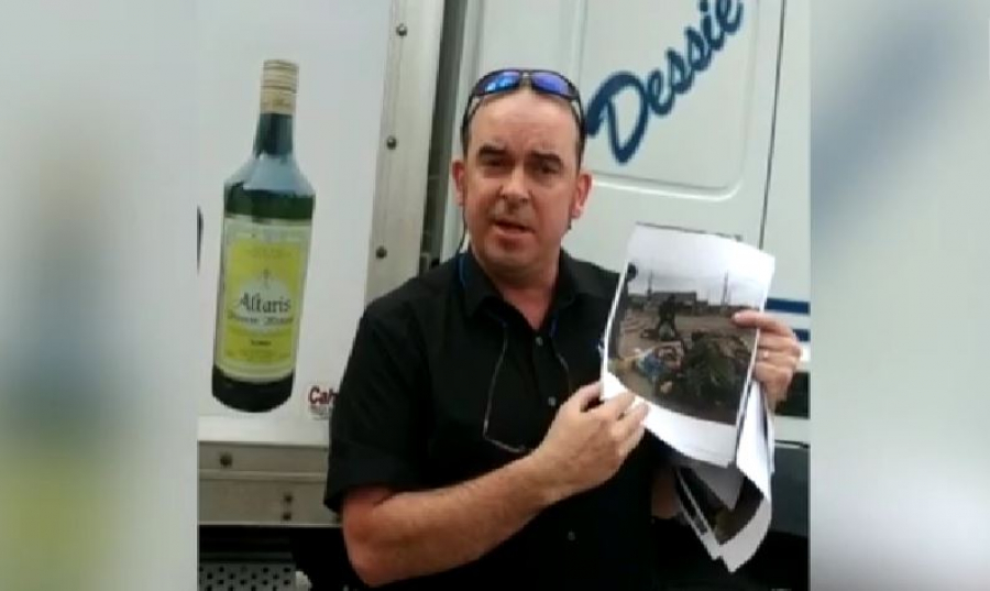 Έριξε το φορτηγό του στην περίφραξη της ρωσικής πρεσβείας στο Δουβλίνο και δημιούργησε διπλωματικό επεισόδιο (βίντεο)