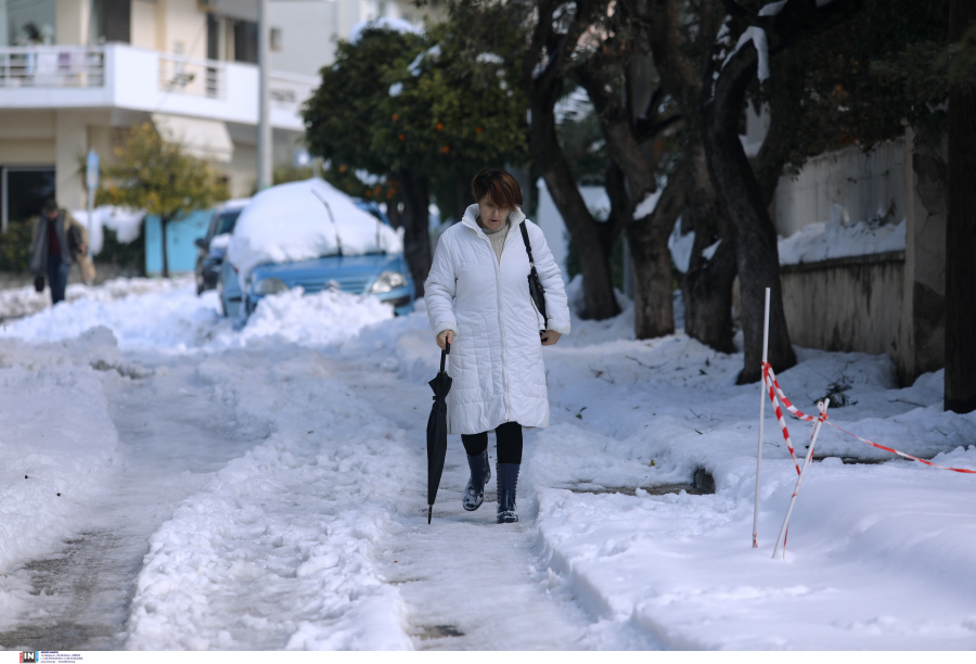 Κακοκαιρία Ελπίς: Από το 2008 είχε να πέσει τόσο χιόνι στην Αθήνα