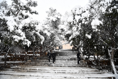 Κακοκαιρία Φίλιππος: Έντονη χιονόπτωση τώρα στο κέντρο της Αθήνας και σε άλλες περιοχές (βίντεο)