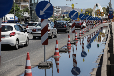 Κυκλοφοριακές ρυθμίσεις στην Παλαιά Εθνική Οδό Αθηνών-Κορίνθου στα Μέγαρα