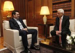 Συνάντηση Τσίπρα με Παυλόπουλο για το Κυπριακό - Οι θέσεις της Αθήνας