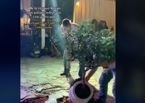 «Ηλία ρίχ&#039; το» Καλεσμένοι σε γαμήλιο γλέντι ξηλώνουν κυριολεκτικά την πίστα με κομπρεσέρ (βίντεο)