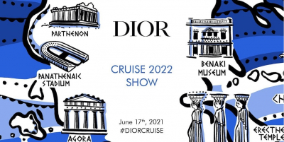 Dior Cruise 2022: Όλες οι λεπτομέρειες για την επίδειξη στο Καλλιμάρμαρο