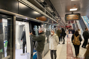 Μετρό Θεσσαλονίκης: Άνοιξε για το κοινό ο σταθμός Παπάφη, ουρές από τον κόσμο