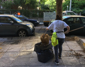 Στους Αμπελοκήπους η καθιερωμένη κυριακάτικη παρέμβαση καθαριότητας του Δήμου Αθηναίων (pics)