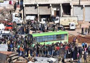 Ξεκίνησαν οι εκκενώσεις του ανατολικού Χαλεπιού
