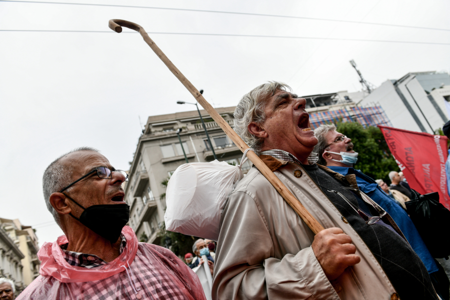 Θεσσαλονίκη: Συγκέντρωση διαμαρτυρίας από συνταξιούχους για την κατάσταση στα νοσοκομεία