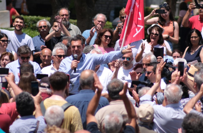 Τσίπρας από Ρέθυμνο: «Κάθε προοδευτική ψήφος που δεν θα πάει στον ΣΥΡΙΖΑ ευνοεί το σχέδιο της ΝΔ»