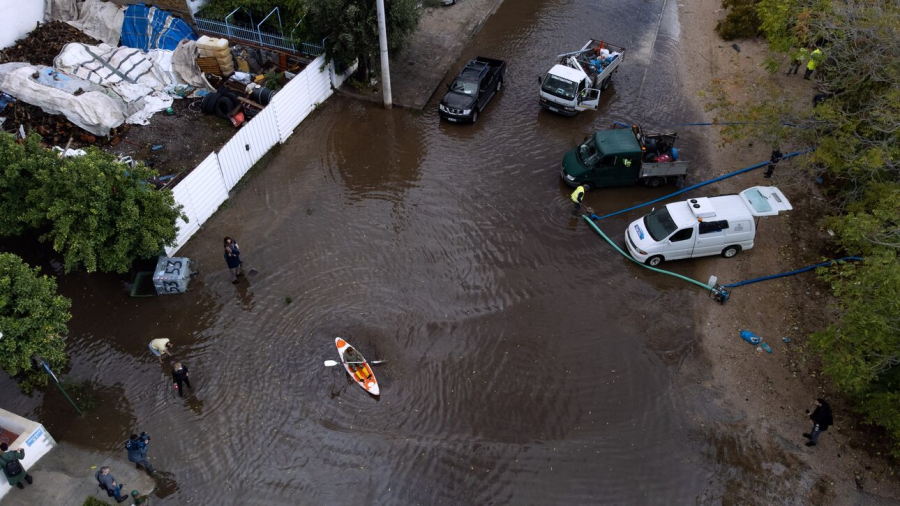 «Μπάλλος»: Έπεσαν πάνω από 75 εκ. τόνοι νερού, η βροχόπτωση της Πέμπτης αντιστοιχεί στο 1/3 της ετήσιας βροχής σε κάποιες περιοχές